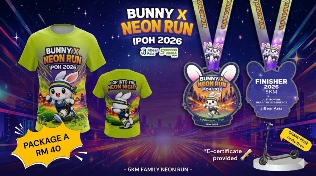Bunny X Neon Run Ipoh 2026 Package A