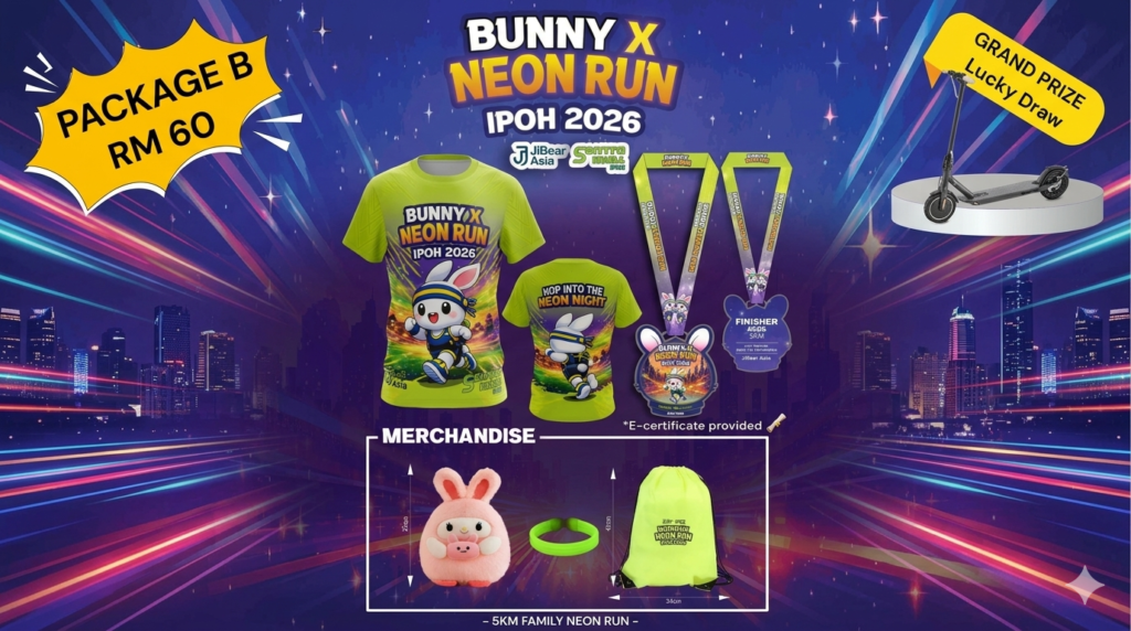 Bunny X Neon Run Ipoh 2026 Package B